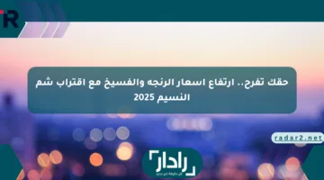 حقك تفرح.. ارتفاع أسعار الرنجة والفسيخ مع اقتراب شم النسيم 2025